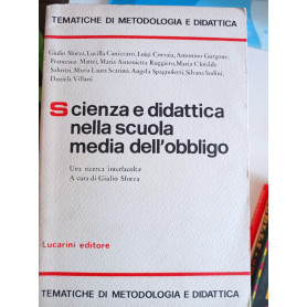 Scienza e didattica nella scuola media dell'obbligo