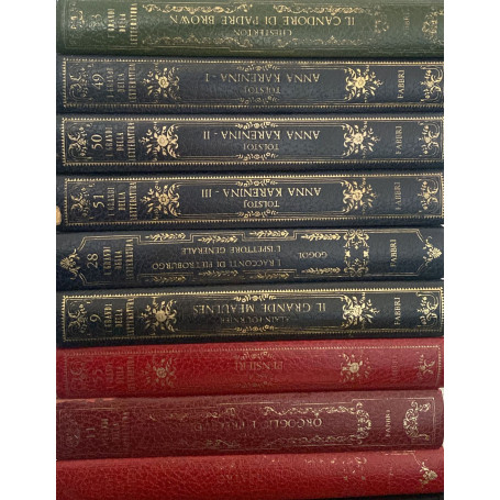 I grandi della letteratura. Lotto 9 volumi