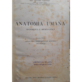 Anatomia umana sistematica e microscopica. Volume 1