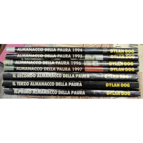 Dylan Dog n. 7 volumi - serie almanacco della paura