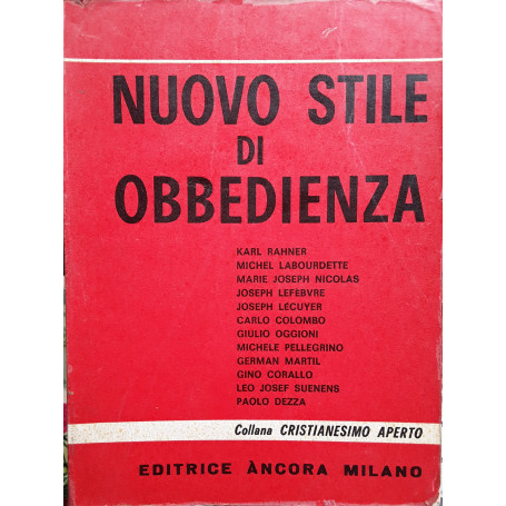 Nuovo stile di obbedienza