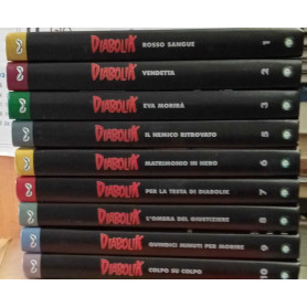 Serie Diabolik Eroi di Panorama a colori - n. 9 volumi