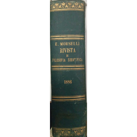 Rivista di filosofia scientifica (volume quinto)