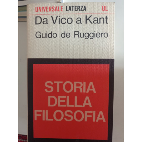 Da Vico a Kant