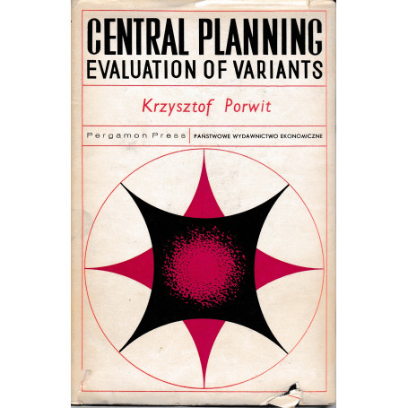 Central planning. Evaluation of variants