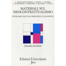 Materiali sul neocontrattualismo