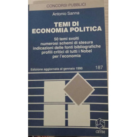 Temi di economia politica.