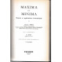Maxima et minima. Théorie et applications économiques