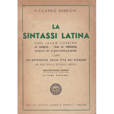 La sintassi latina