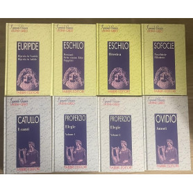 Lotto di 8 libri della Collana I Grandi Classici Latini e Greci. Vedi descrizione