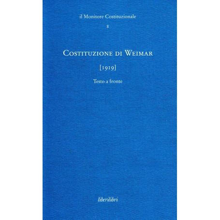 Costituzione di Weimar (1919)