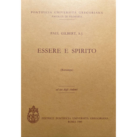 Essere e spirito