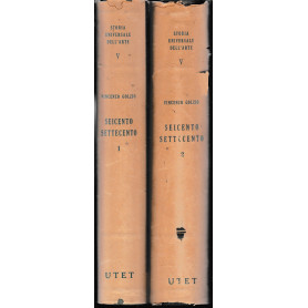 Storia universale d'arte volume quinto: Il Seicento e il Settecento due volumi.