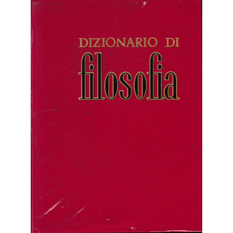 Dizionario di Filosofia.