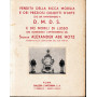 Catalogo della ricca mobilia e dei preziosi oggetti D'Arte che già appartennero a D.M.D.S e dei mobili di lusso..
