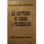 Le lettere di Croce a Prezzolini.