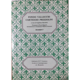 Fondo Vallecchi. Carteggio - Prezzolini.