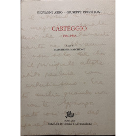 Carteggio 1956-1982