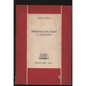 Esperienza Del Sacro E Filosofia