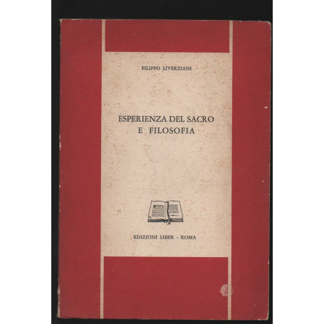 Esperienza Del Sacro E Filosofia