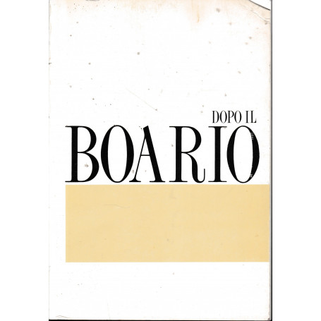 Dopo il Boario