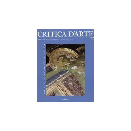 Critica d'arte. Rivista trimestrale dell'Università Internazionale dell'Arte di Firenze. Ottava serie. Anno LXIX. 32.