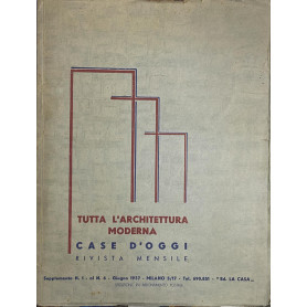 Tutta l'architettura moderna case d'oggi rivista mensile