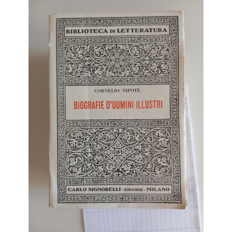 Biografie d'uomini illustri