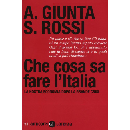 Che cosa sa fare l'Italia. La nostra economia dopo la grande crisi