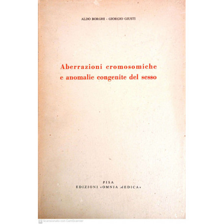 Aberrazioni cromosomiche e anomalie congenite del sesso