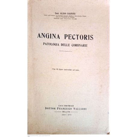 Angina Pectoris patologia delle coronarie