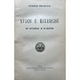 Studi e ricerche di storia d'arte