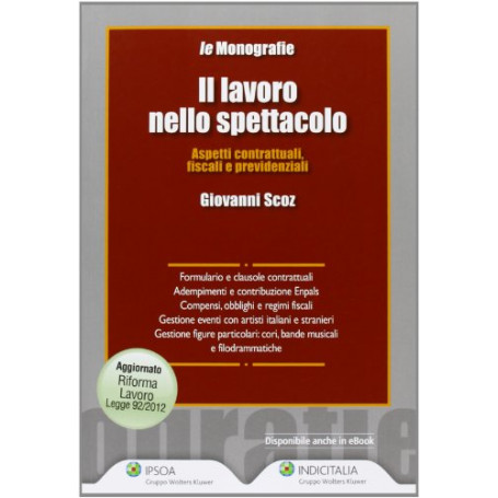 Lavoro Nello Spettacolo (Il)