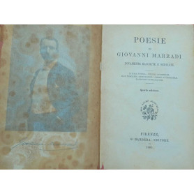 Poesie di Giovanni Marradi. Novamente raccolte e ordinate