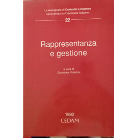 Rappresentanza e gestione.