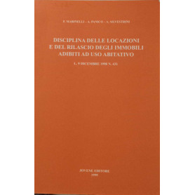Disciplina delle locazioni e del rilascio degli immobili adibiti ad uso abitativo. Legge 9 dicembre 1998 n. 431.