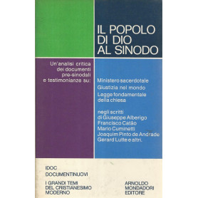 Il popolo di Dio al sinodo