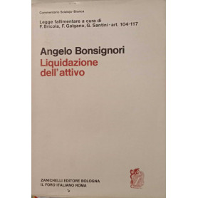 Liquidazione dell'attivo artt. 104-117.