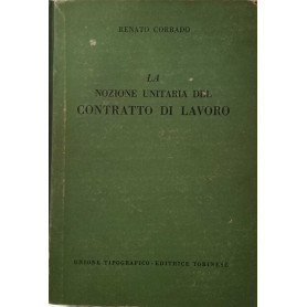 La nozione unitaria del contratto di lavoro.