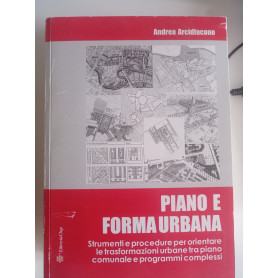 Piano e forma urbana