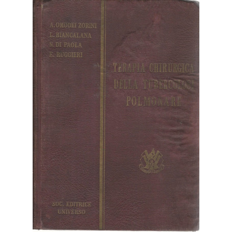 Terapia chirurgica della tubercolosi polmonare