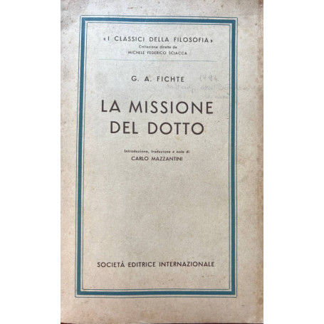 La missione del dotto