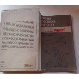 Poesia spagnola del'900. Volume 2