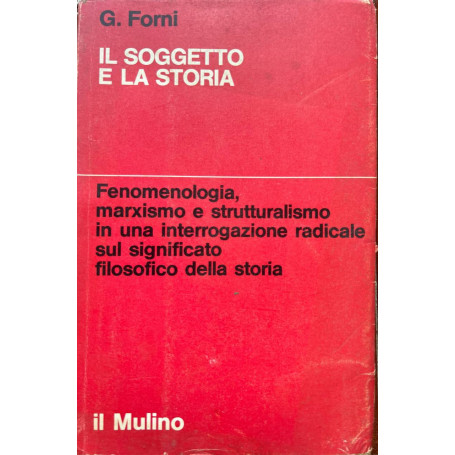Il soggetto e la storia