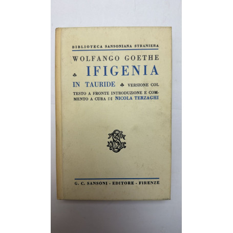 Ifigenia. In tauride