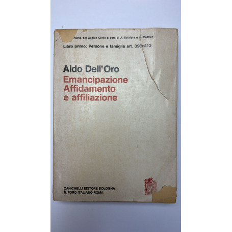 Emancipazione. Affidamento e affiliazione