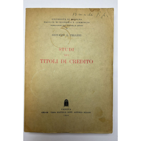 Studi sui titoli di credito
