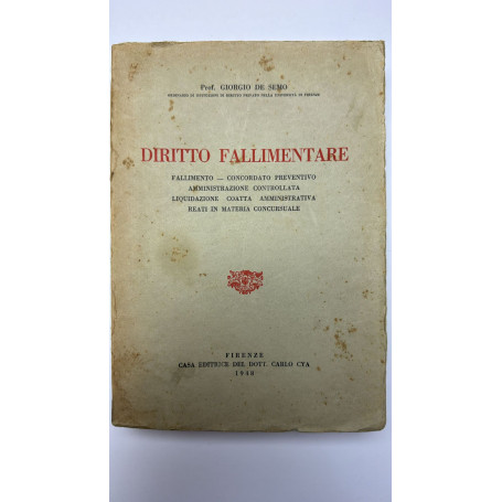 Diritto fallimentare