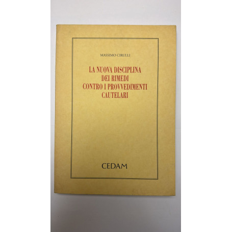 La nuova disciplina dei rimedi contro i provvedimenti cautelari