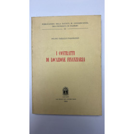 I contratti di locazione finanziaria
